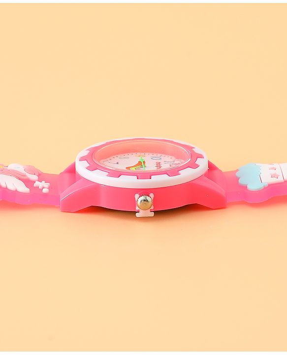 Babyhug Free Size Analog Watch - Light Blue