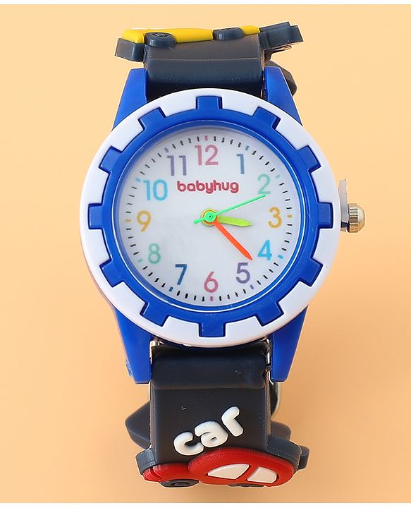 Babyhug Free Size Analog Watch - Blue