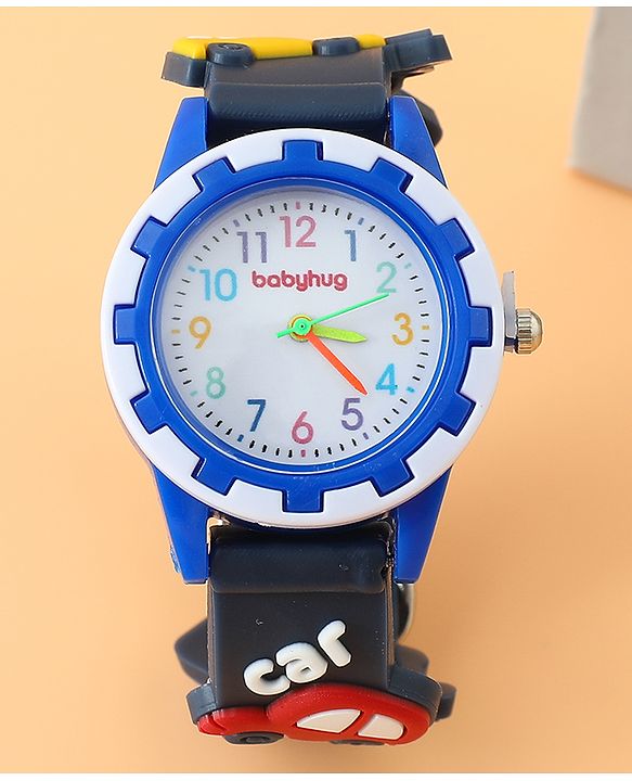 Babyhug Free Size Analog Watch - Blue