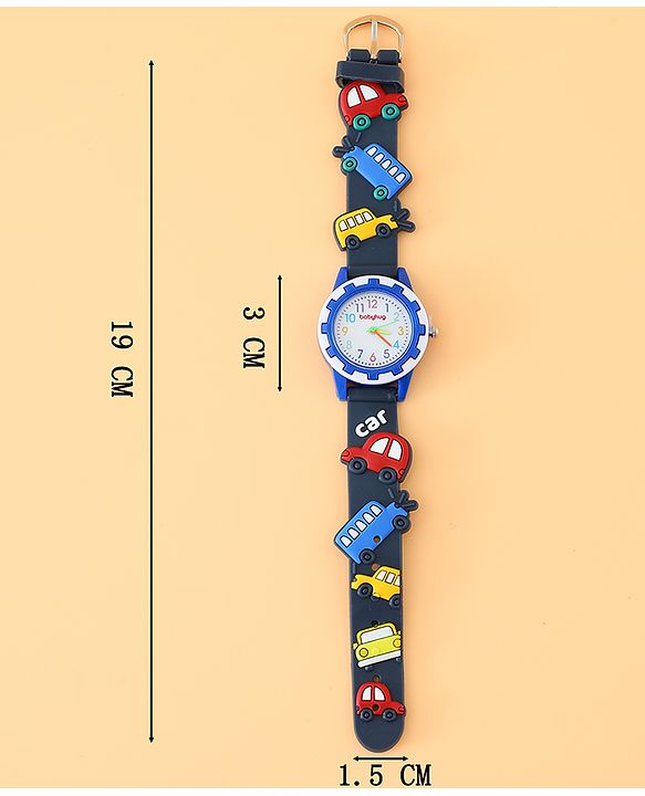 Babyhug Free Size Analog Watch - Blue