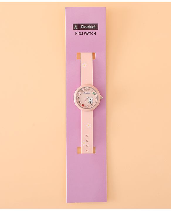 Pine Kids Free Size Analog Watch - Pink