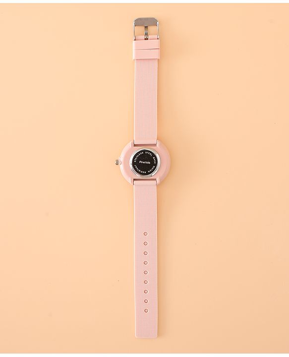 Pine Kids Free Size Analog Watch - Pink