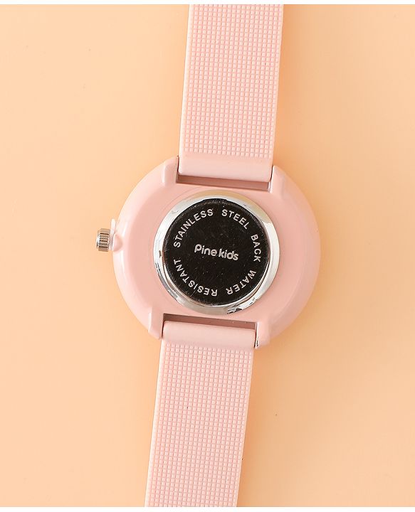 Pine Kids Free Size Analog Watch - Pink