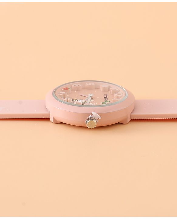 Pine Kids Free Size Analog Watch - Pink