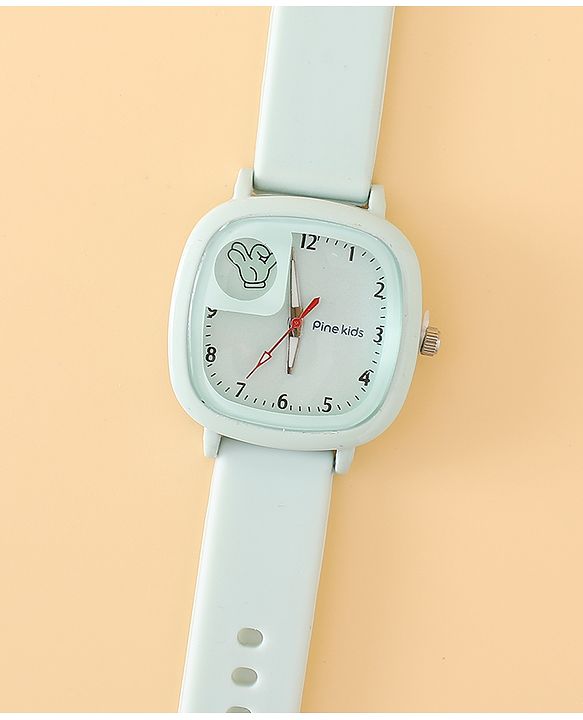 Pine Kids Free Size Analog Watch - Light Blue