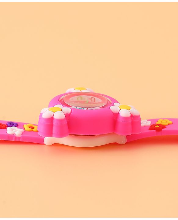 Pine Kids Free Size Analog Watch - Pink
