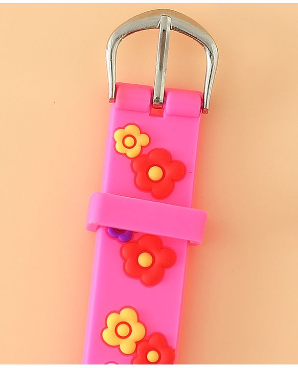 Pine Kids Free Size Analog Watch - Pink
