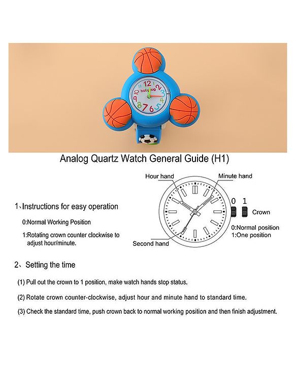 Pine Kids Free Size Analog Watch - Blue