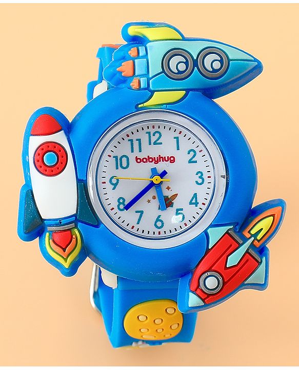 Babyhug Free Size Analog Watch - Blue