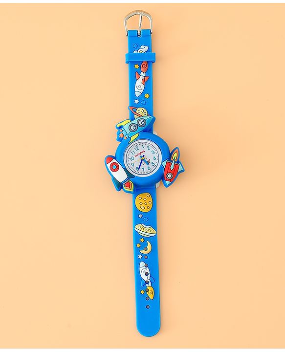 Babyhug Free Size Analog Watch - Blue