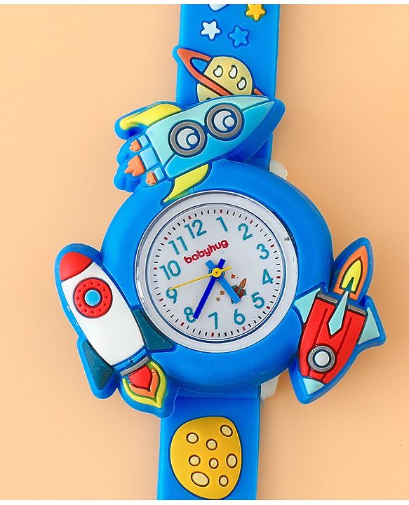 Babyhug Free Size Analog Watch - Blue