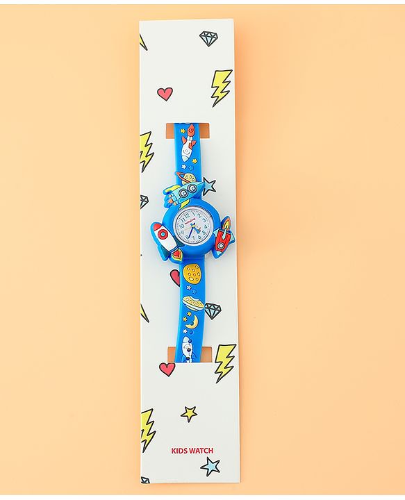 Babyhug Free Size Analog Watch - Blue