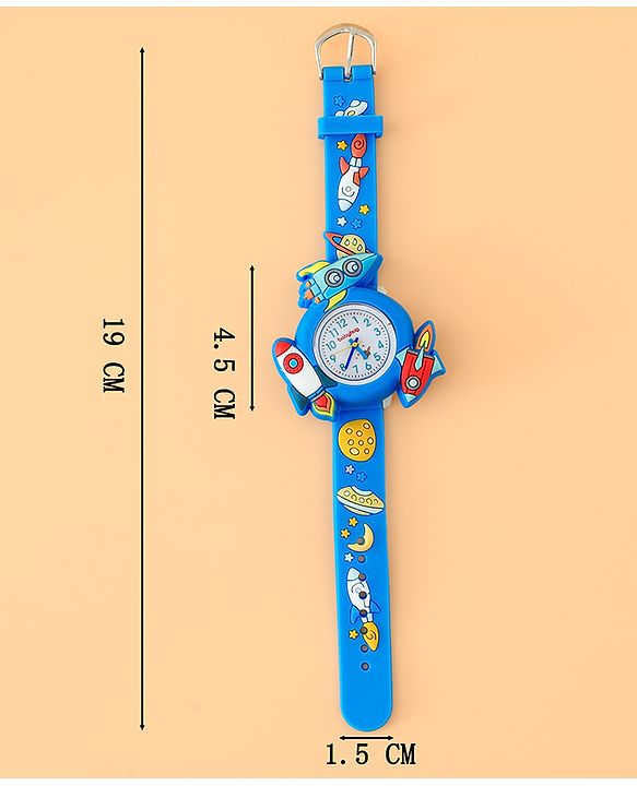 Babyhug Free Size Analog Watch - Blue