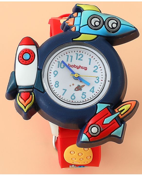 Babyhug Free Size Analog Watch - Blue