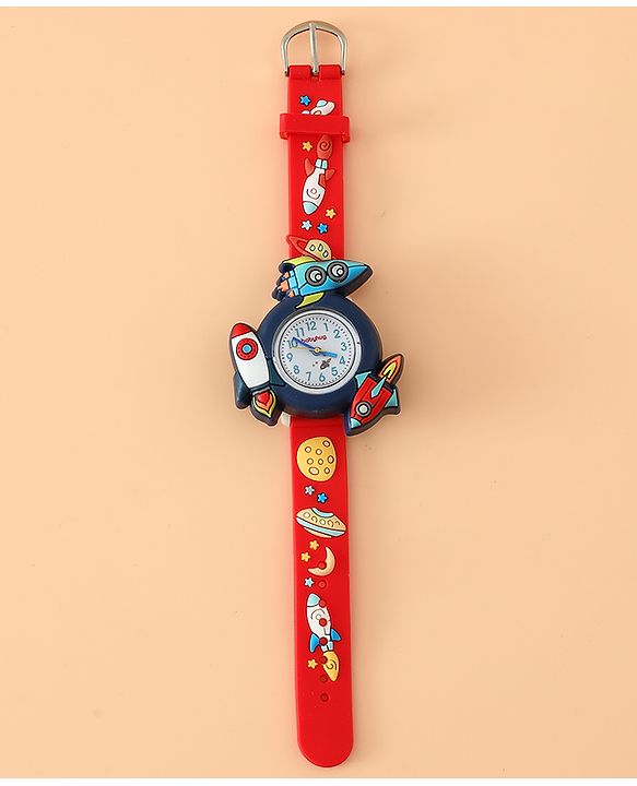 Babyhug Free Size Analog Watch - Blue