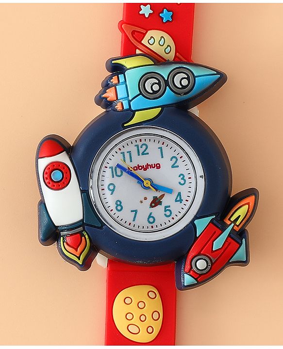 Babyhug Free Size Analog Watch - Blue