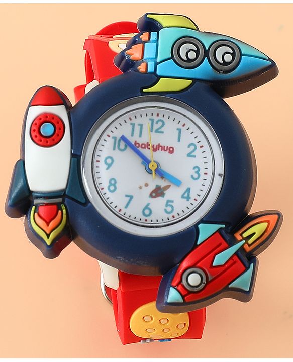 Babyhug Free Size Analog Watch - Blue