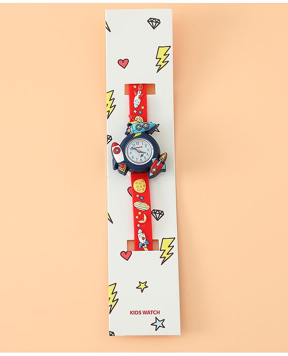 Babyhug Free Size Analog Watch - Blue