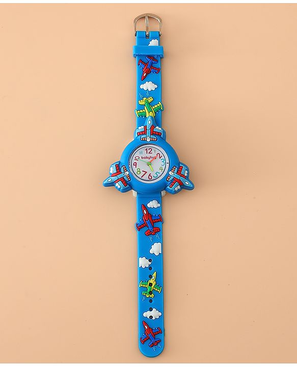 Babyhug Boys Free Size Analog Watch - Blue