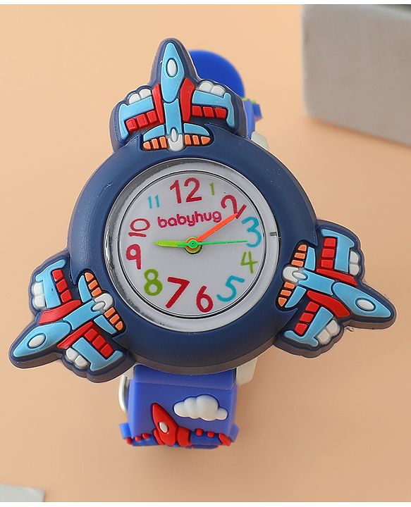 Babyhug Boys Free Size Analog Watch - Blue