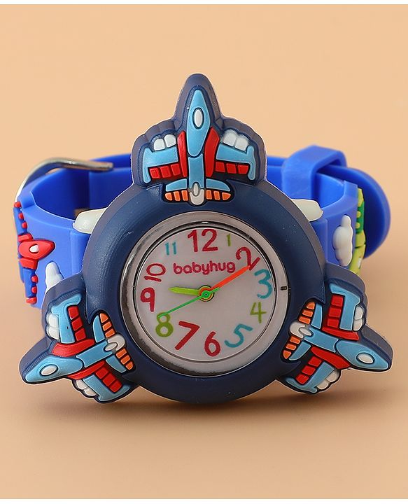 Babyhug Boys Free Size Analog Watch - Blue