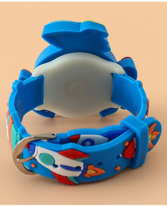 Babyhug Boys Free Size Analog Watch - Light Blue