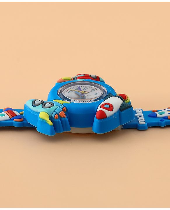 Babyhug Boys Free Size Analog Watch - Light Blue