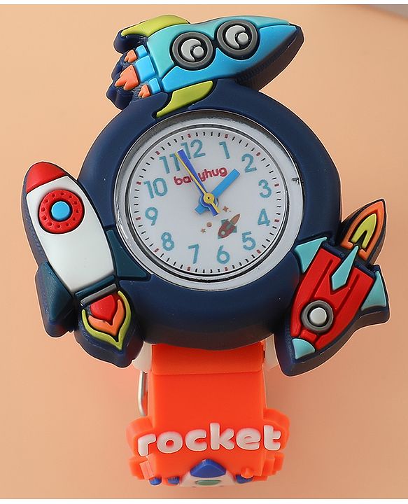 Babyhug Boys Free Size Analog Watch - Light Blue