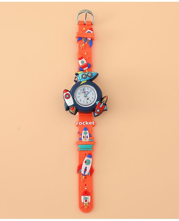 Babyhug Boys Free Size Analog Watch - Light Blue