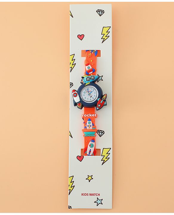 Babyhug Boys Free Size Analog Watch - Light Blue