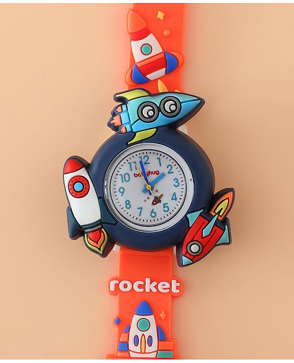 Babyhug Boys Free Size Analog Watch - Light Blue