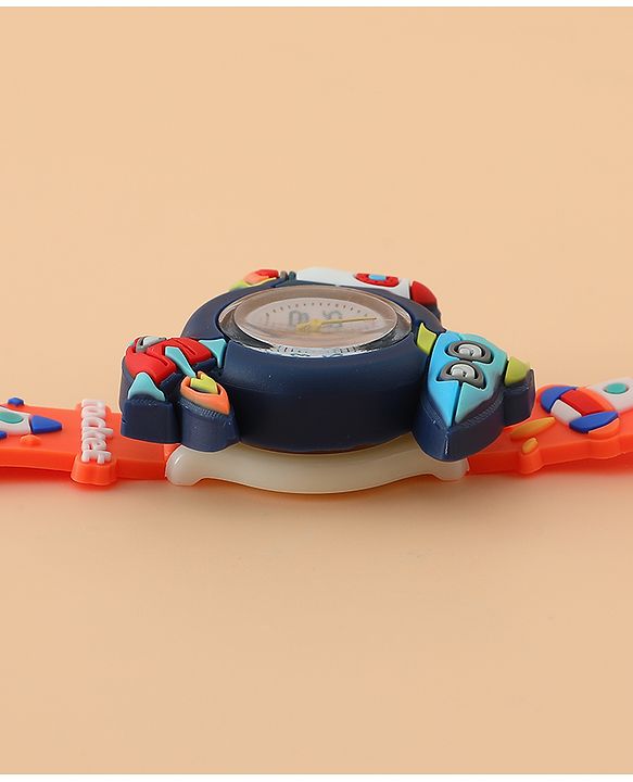 Babyhug Boys Free Size Analog Watch - Light Blue