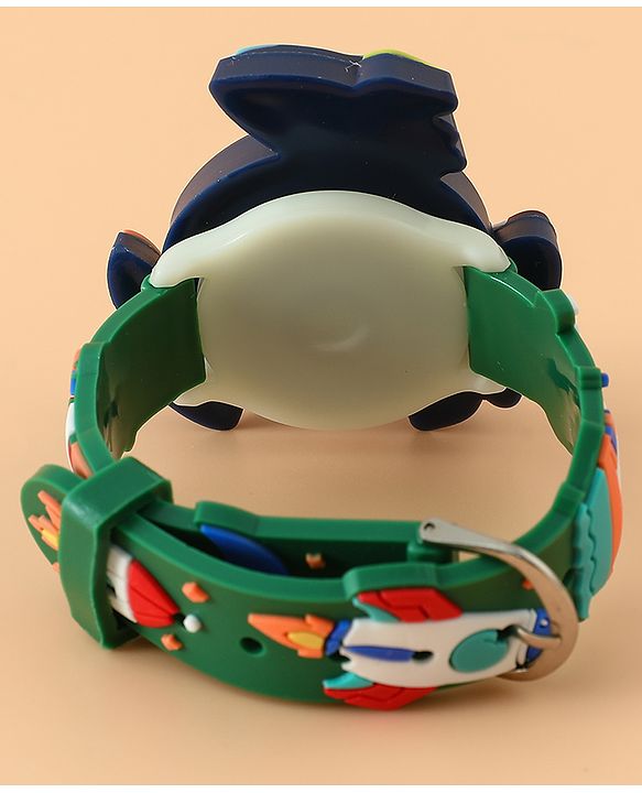 Babyhug Boys Free Size Analog Watch - Light Blue