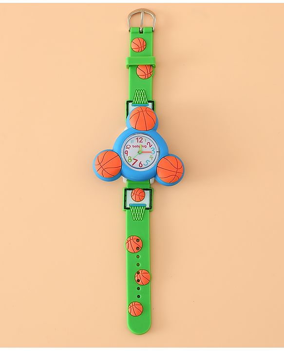 Babyhug Boy Free Size Analog Watch - Green