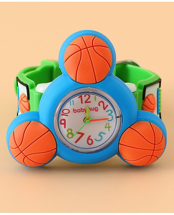 Babyhug Boy Free Size Analog Watch - Green
