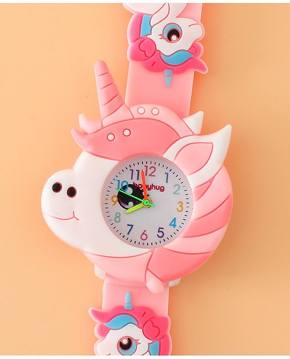 Babyhug Girl Free Size Analog Watch - Pink