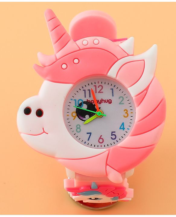 Babyhug Girl Free Size Analog Watch - Pink