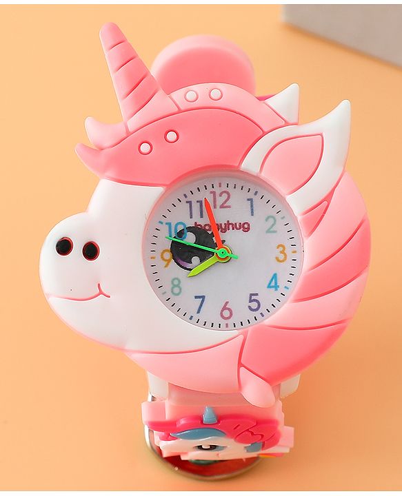 Babyhug Girl Free Size Analog Watch - Pink