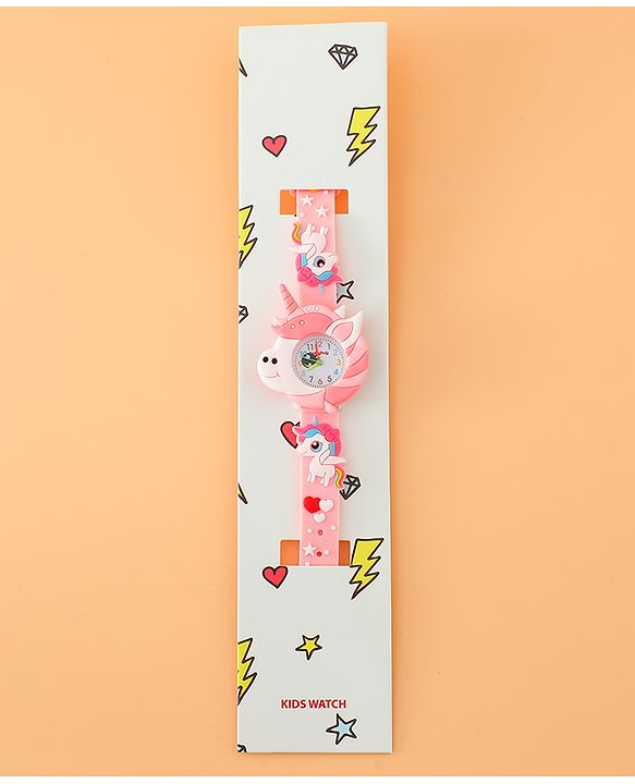 Babyhug Girl Free Size Analog Watch - Pink