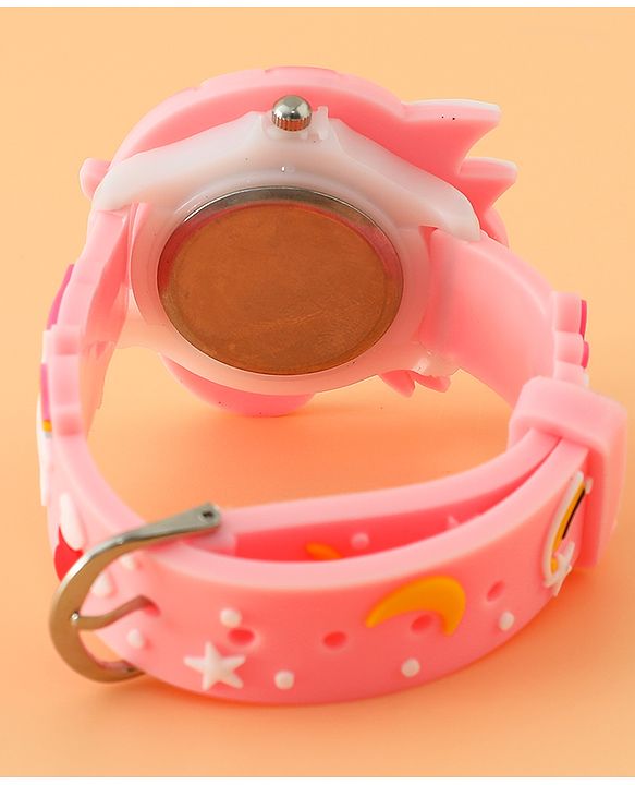 Babyhug Girl Free Size Analog Watch - Pink