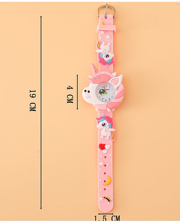 Babyhug Girl Free Size Analog Watch - Pink