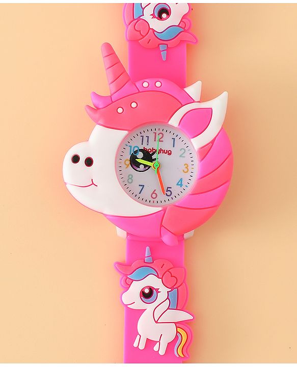 Babyhug Girl Free Size Analog Watch - Pink