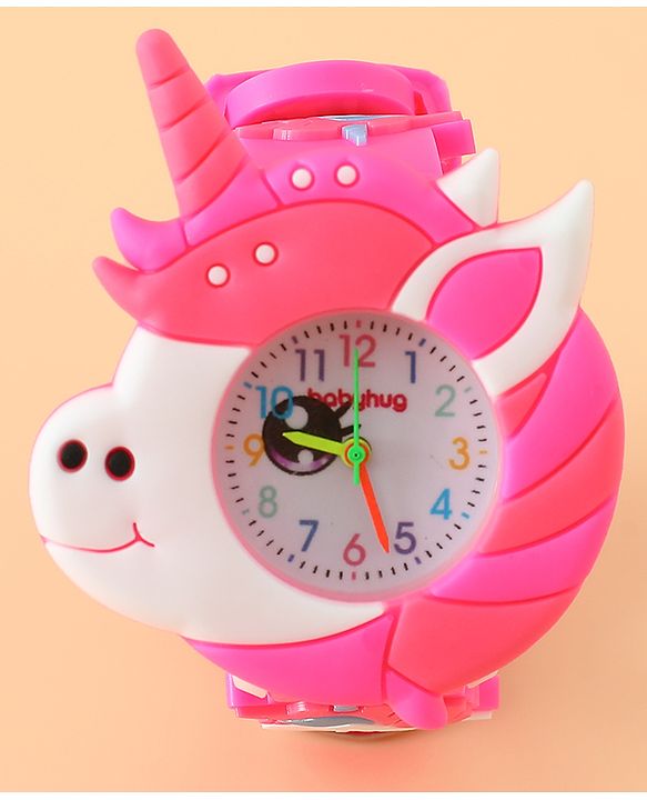 Babyhug Girl Free Size Analog Watch - Pink