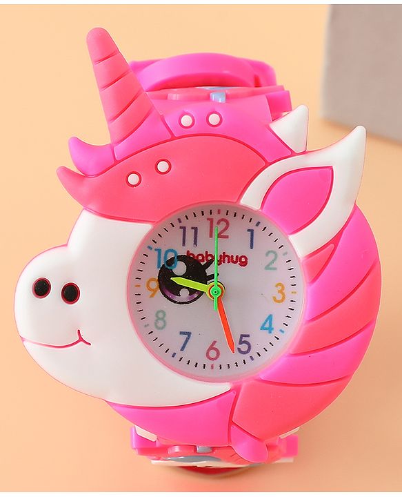 Babyhug Girl Free Size Analog Watch - Pink