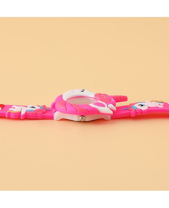 Babyhug Girl Free Size Analog Watch - Pink