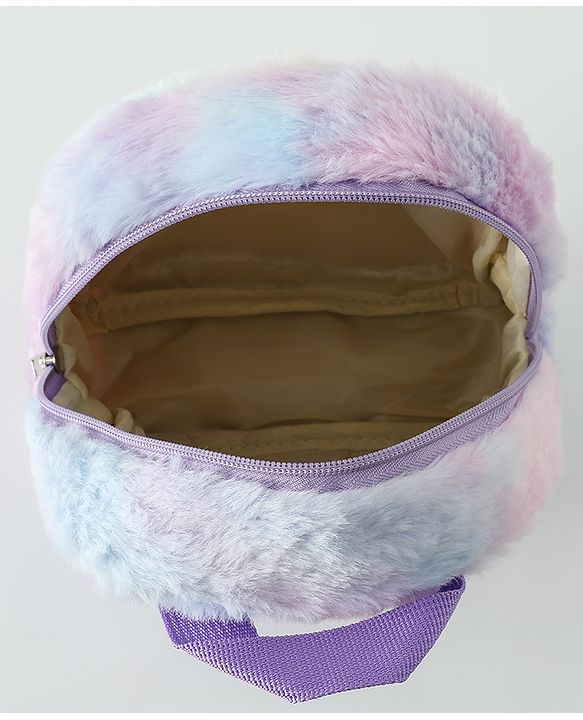 Babyhug Free Size Fashion Backpacks with Hearts - Pink