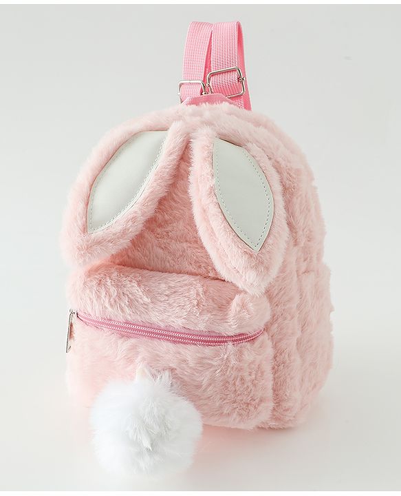 Babyhug Free Size Stylish Fashion Backpack for Girls - Pink