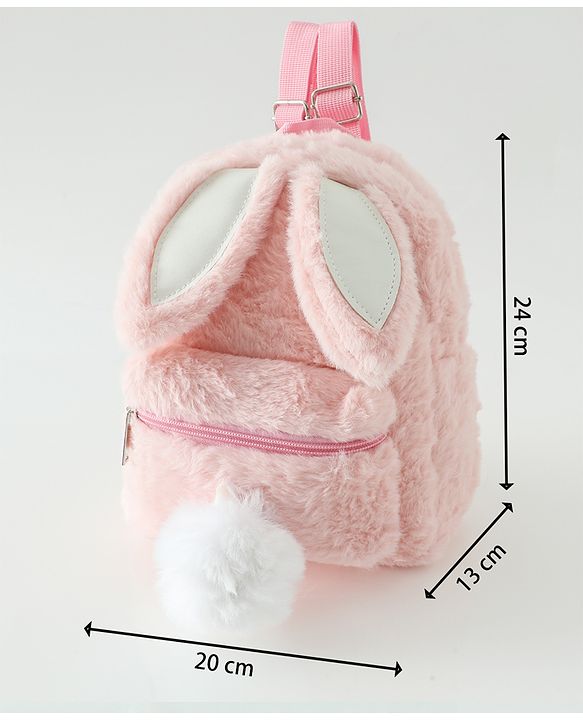 Babyhug Free Size Stylish Fashion Backpack for Girls - Pink