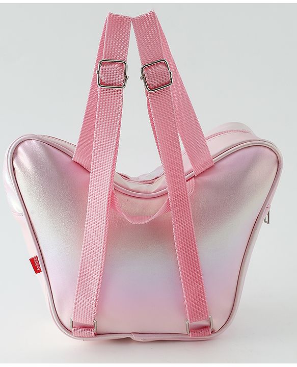 Babyhug Free Size Fashion Backpacks Butterfly design - Pink