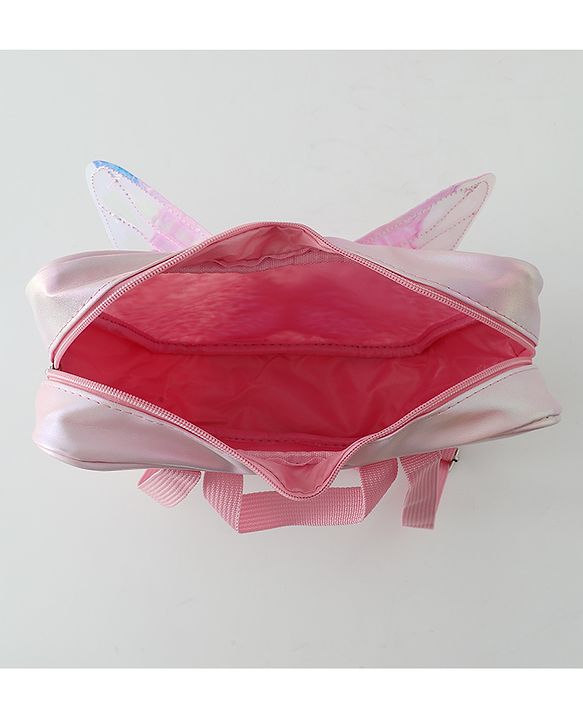 Babyhug Free Size Fashion Backpacks Butterfly design - Pink